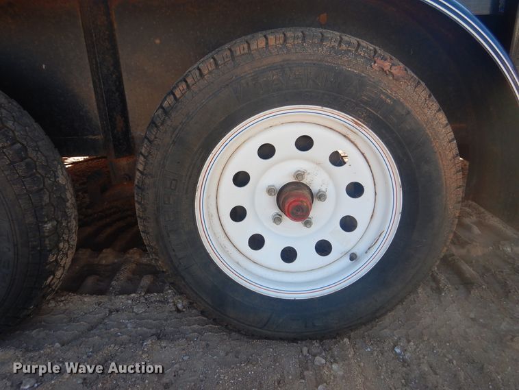 image for item DI3632 2014 Top Hat utility trailer with light plant