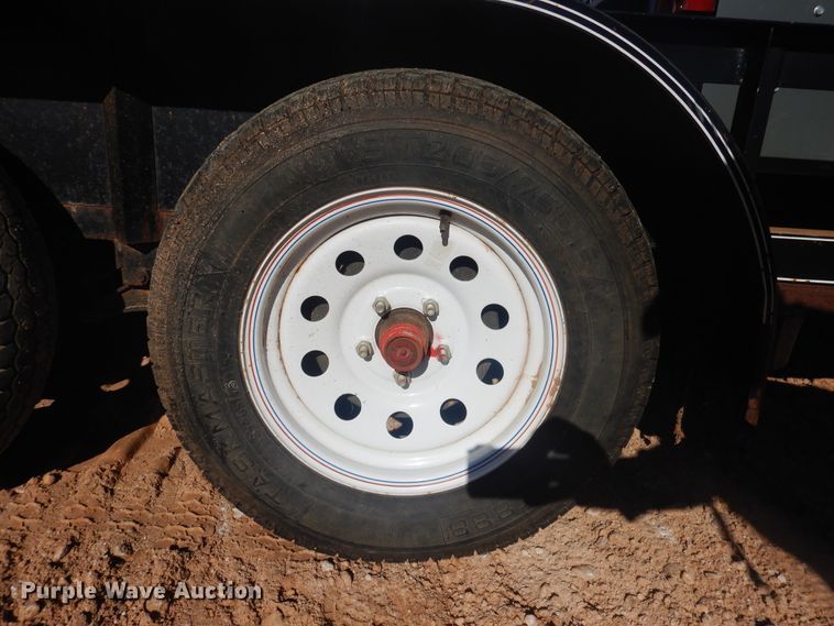 image for item DI3632 2014 Top Hat utility trailer with light plant