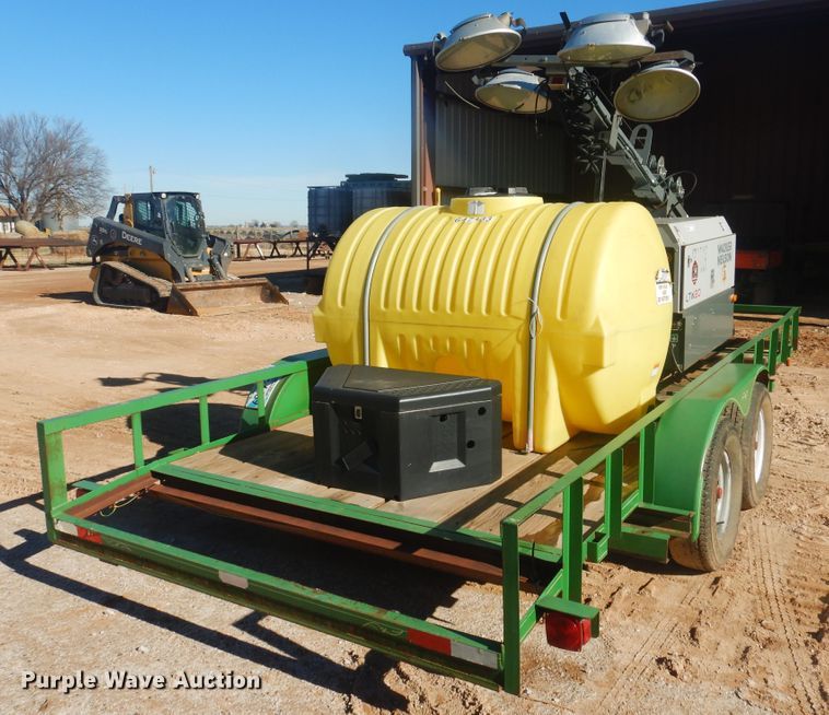 image for item DI3633 2013 Holt utility trailer with light plant