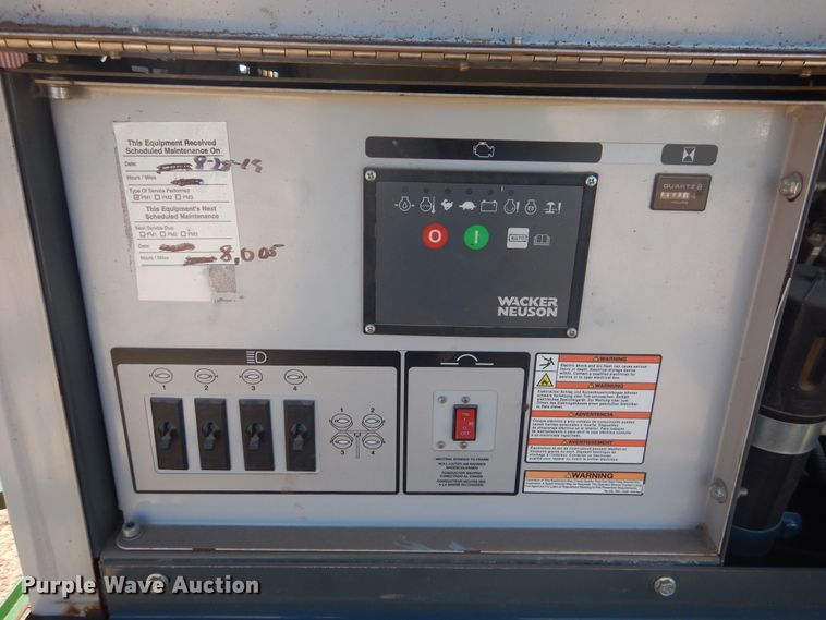 image for item DI3633 2013 Holt utility trailer with light plant