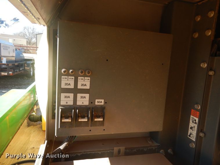 image for item DI3633 2013 Holt utility trailer with light plant