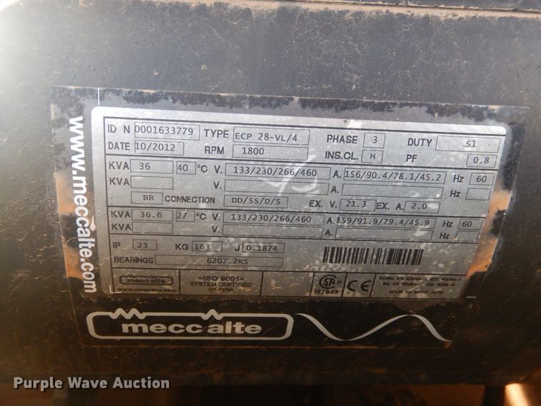 image for item DI3633 2013 Holt utility trailer with light plant