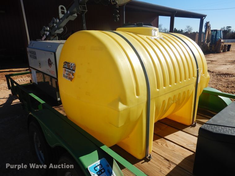 image for item DI3633 2013 Holt utility trailer with light plant