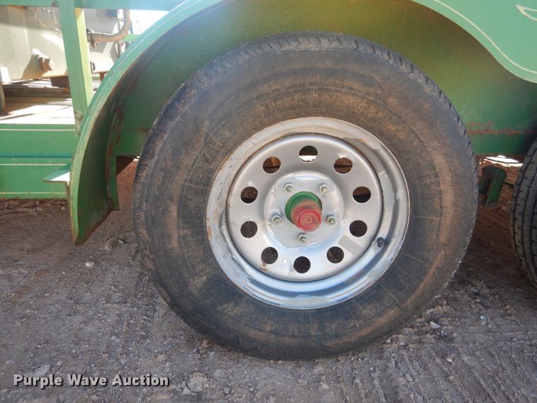 image for item DI3633 2013 Holt utility trailer with light plant