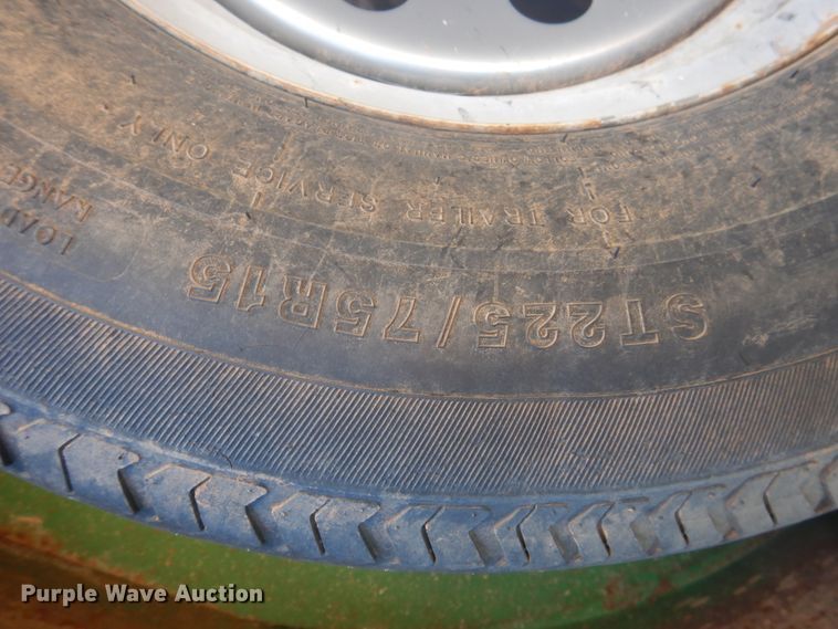 image for item DI3633 2013 Holt utility trailer with light plant