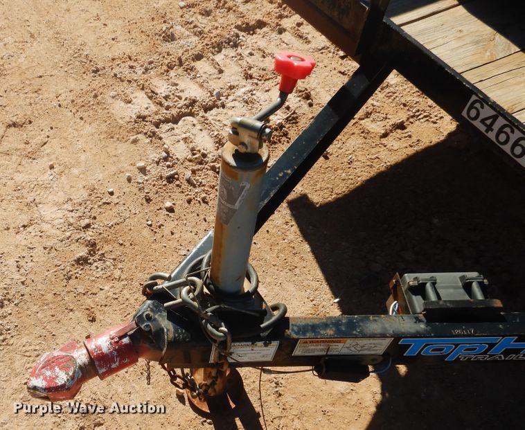 image for item DI3634 2013 Top Hat utility trailer with light plant