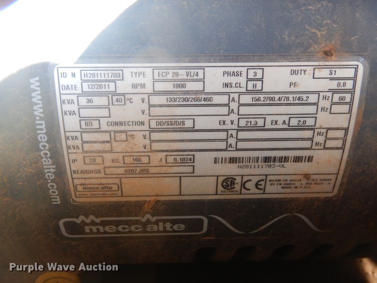 image for item DI3634 2013 Top Hat utility trailer with light plant