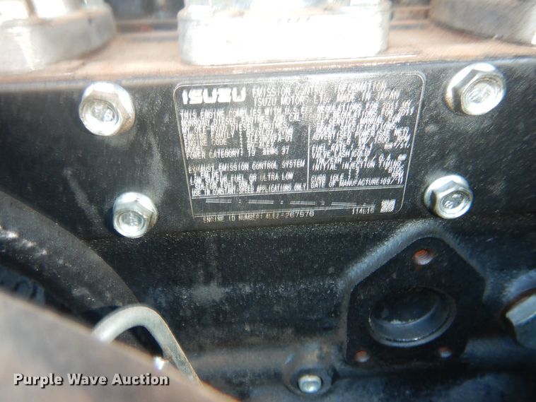 image for item DI3634 2013 Top Hat utility trailer with light plant