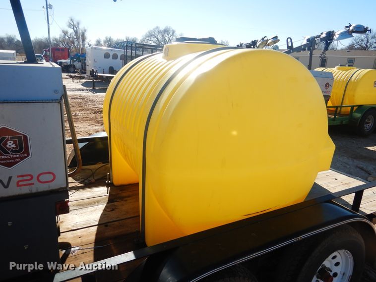 image for item DI3634 2013 Top Hat utility trailer with light plant