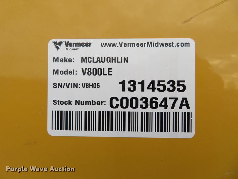 image for item DI3953 2014 Vermeer V800LEHD vacuum excavator