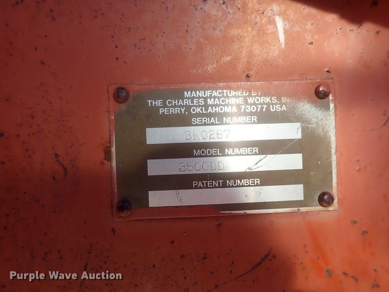 image for item DI7328 1993 Ditch Witch 3500  trencher