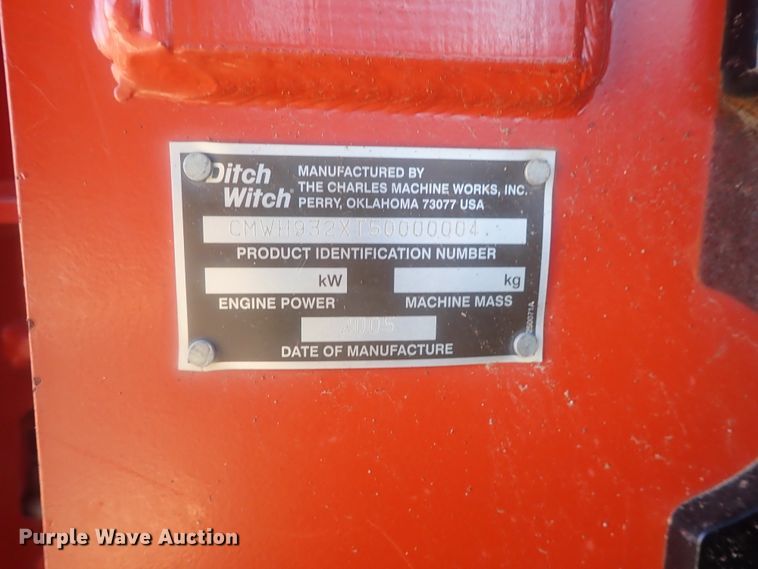 image for item DI7331 2007 Ditch Witch RT95H  cable plow