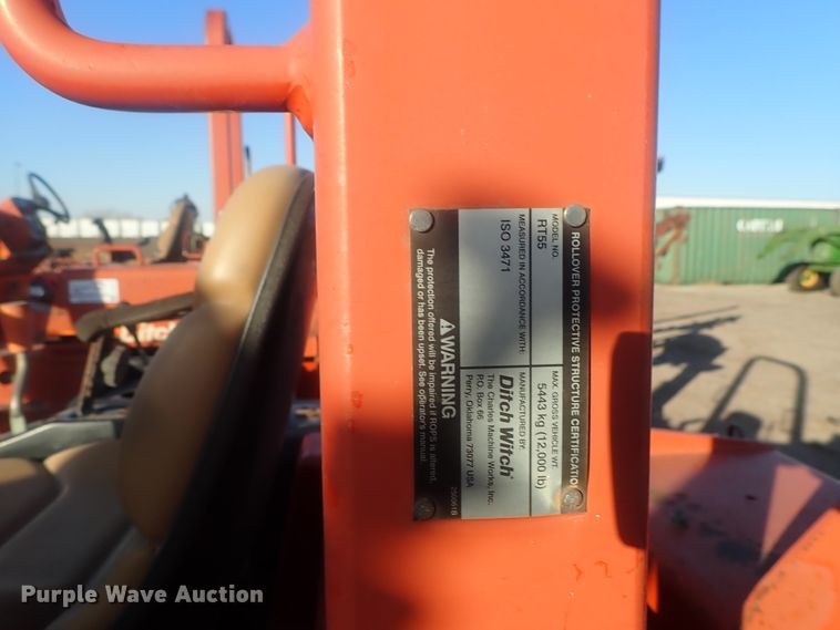 image for item DI7334 2009 Ditch Witch ZRT65  trencher