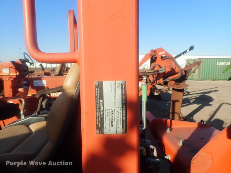 image for item DI7334 2009 Ditch Witch ZRT65  trencher
