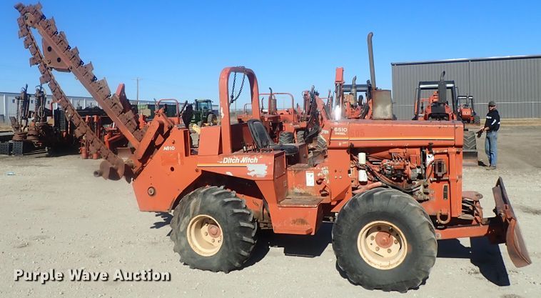 image for item DI7336 1984 Ditch Witch 6510  trencher