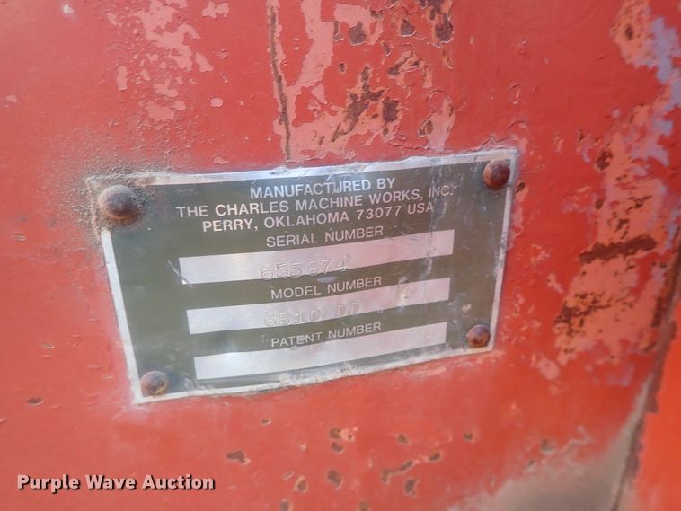 image for item DI7336 1984 Ditch Witch 6510  trencher