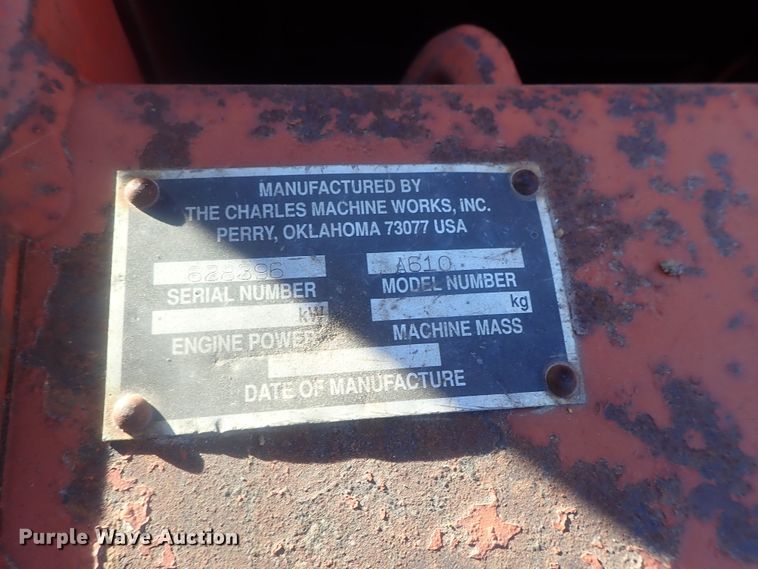 image for item DI7336 1984 Ditch Witch 6510  trencher