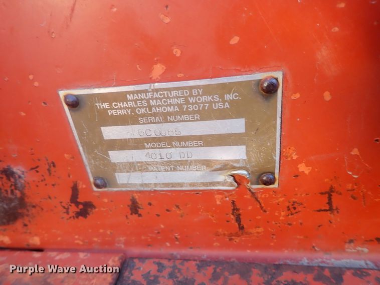 image for item DI7340 1986 Ditch Witch 4010  trencher