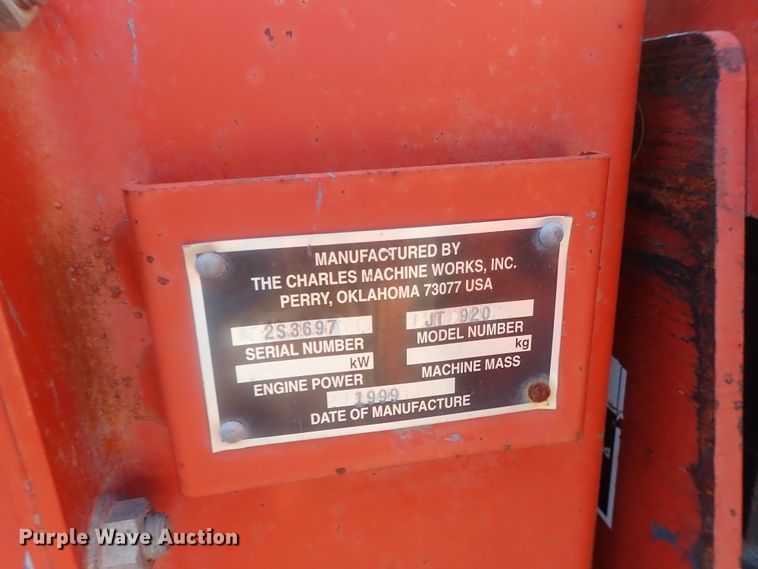 image for item DI7343 1999 Ditch Witch JT920  directional boring unit