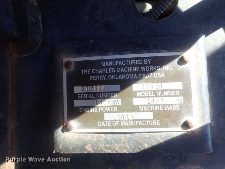 image for item DI7344 2000 Ditch Witch JT520  directional boring unit