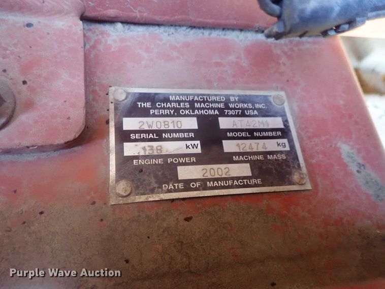 image for item DI7345 2002 Ditch Witch JT4020AT  directional boring unit