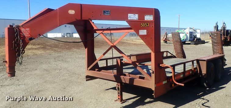 image for item DI7349 1998 Belshe T-16GN equipment trailer