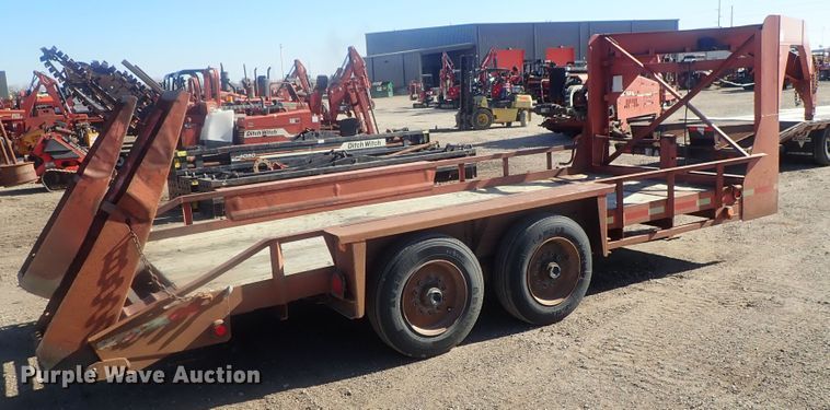 image for item DI7349 1998 Belshe T-16GN equipment trailer