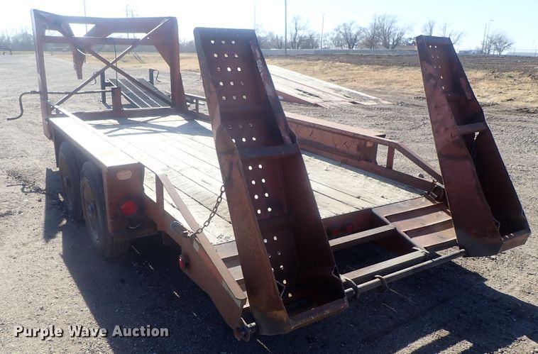 image for item DI7349 1998 Belshe T-16GN equipment trailer