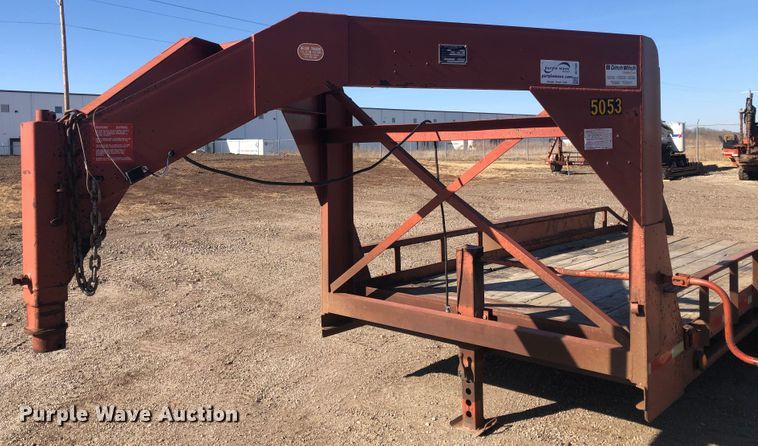 image for item DI7349 1998 Belshe T-16GN equipment trailer