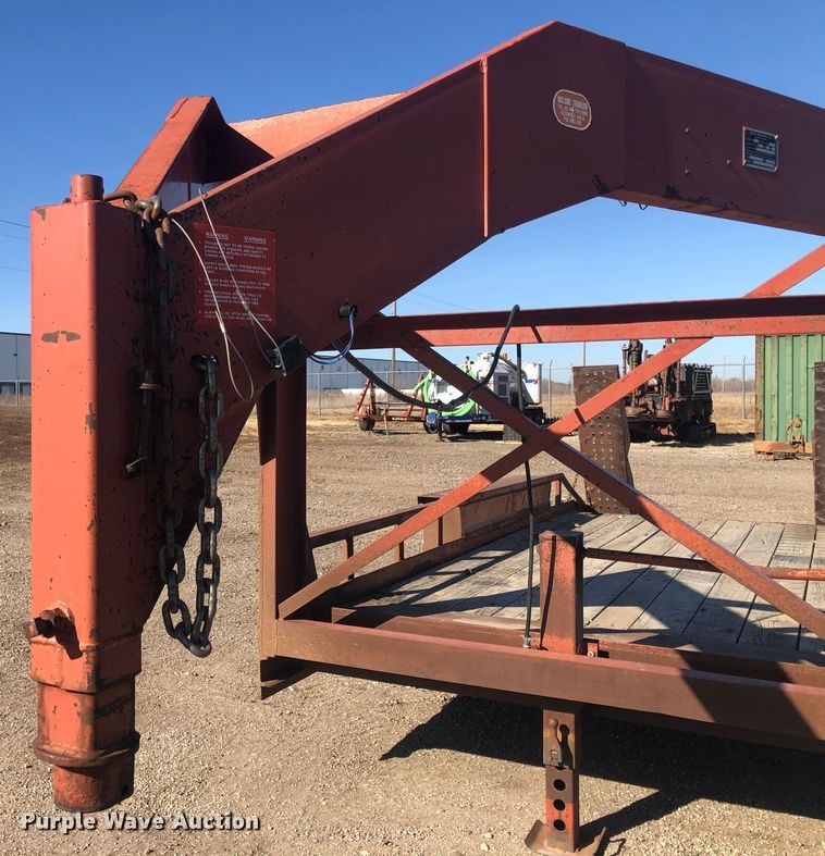 image for item DI7349 1998 Belshe T-16GN equipment trailer