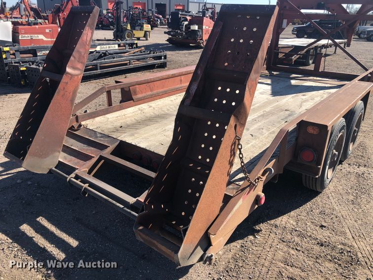 image for item DI7349 1998 Belshe T-16GN equipment trailer