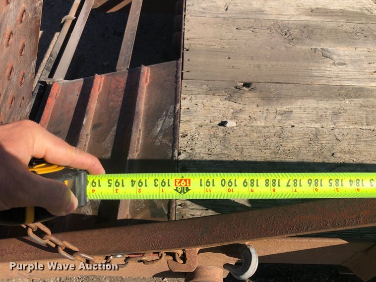 image for item DI7349 1998 Belshe T-16GN equipment trailer