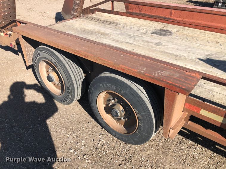image for item DI7349 1998 Belshe T-16GN equipment trailer