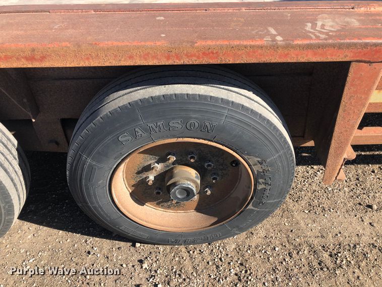 image for item DI7349 1998 Belshe T-16GN equipment trailer