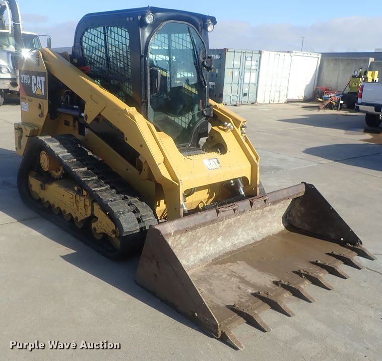 image for item DI7376 2014 Caterpillar 279D  tracked skid steer loader