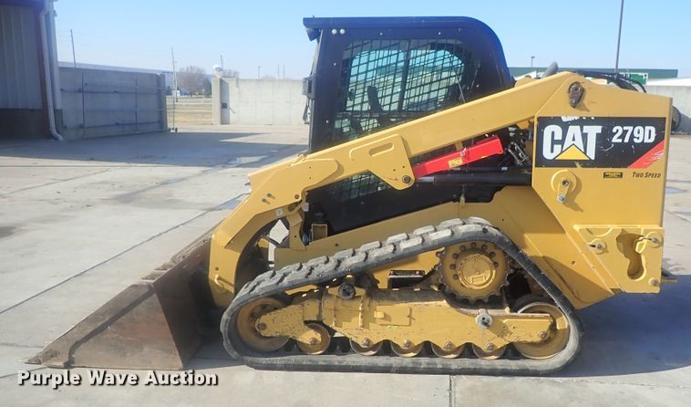 image for item DI7376 2014 Caterpillar 279D  tracked skid steer loader