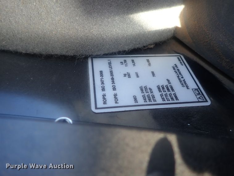 image for item DI7376 2014 Caterpillar 279D  tracked skid steer loader