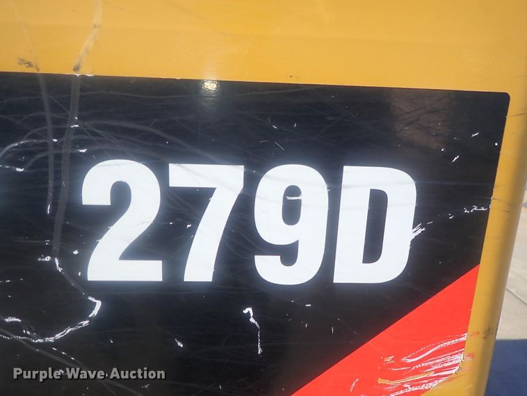 image for item DI7376 2014 Caterpillar 279D  tracked skid steer loader