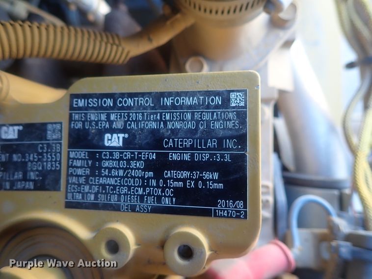 image for item DI7376 2014 Caterpillar 279D  tracked skid steer loader