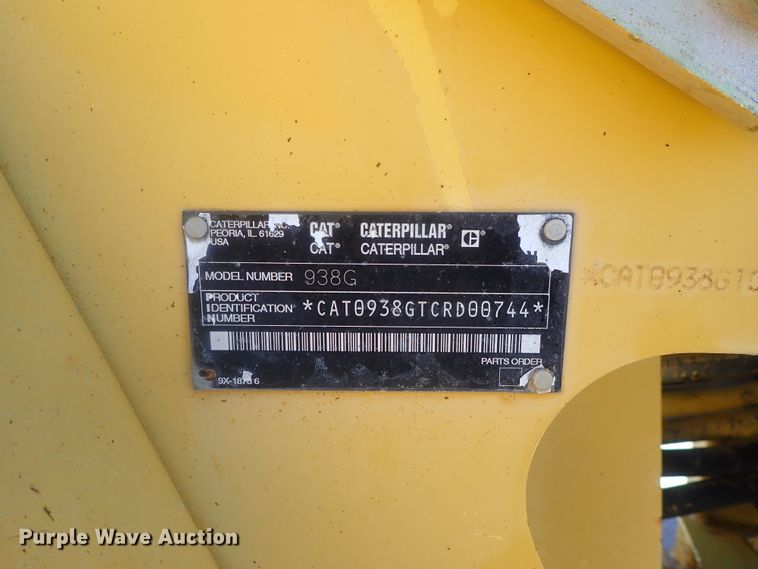 image for item DI7415 2004 Caterpillar 938G  wheel loader