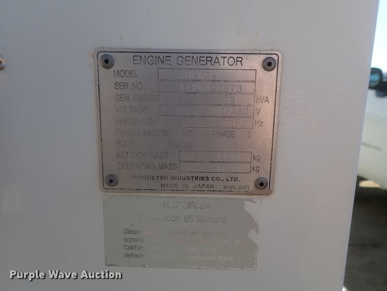 image for item DI7452 MMD Power Pro 65  generator