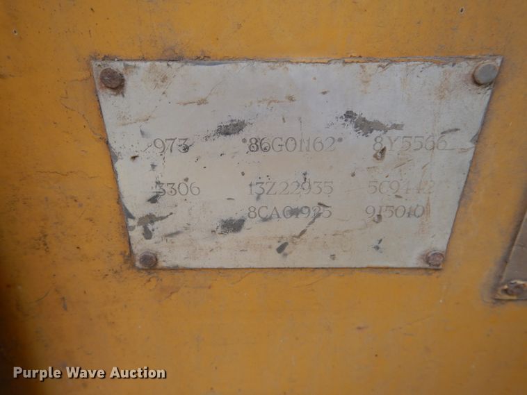 image for item DI8396 1990 Caterpillar 973  track loader