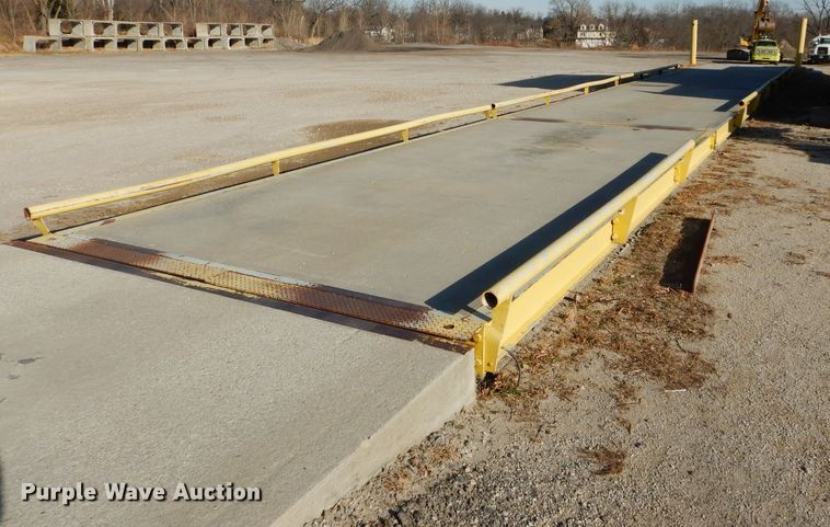 image for item DI8431 Fairbanks PLT-6010-509 truck scale