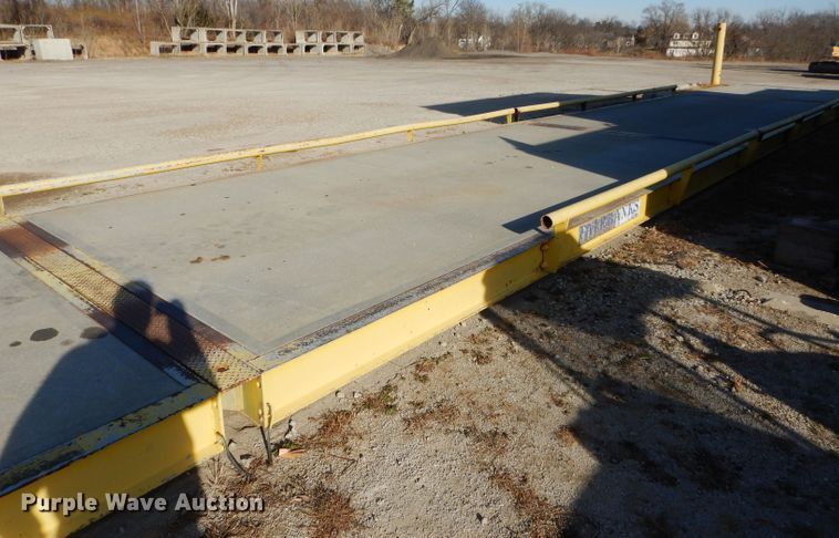 image for item DI8431 Fairbanks PLT-6010-509 truck scale