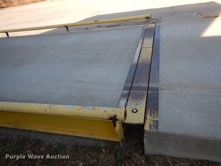 image for item DI8431 Fairbanks PLT-6010-509 truck scale