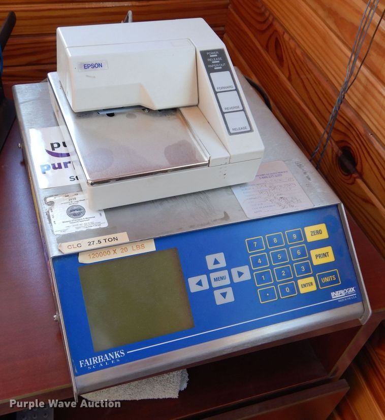 image for item DI8431 Fairbanks PLT-6010-509 truck scale