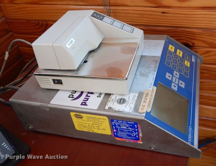 image for item DI8431 Fairbanks PLT-6010-509 truck scale