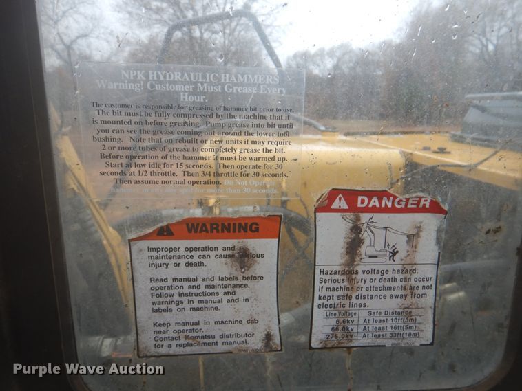 image for item DJ0346 Komatsu PC120  excavator