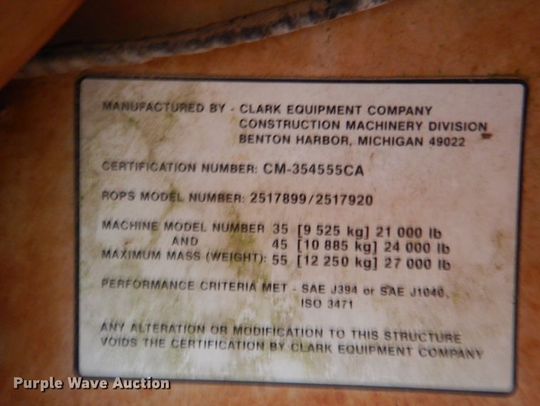 image for item DJ0347 Clark 45CGM  wheel loader