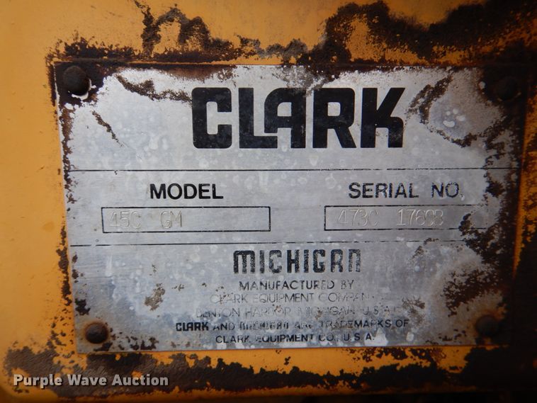 image for item DJ0347 Clark 45CGM  wheel loader